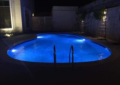 Night view Pool